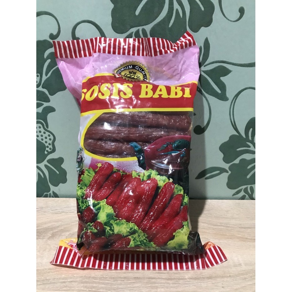 

Lapcong Lapciong Sosis Babi Cap Lima Kelalawar Malaysia Repack 8 pcs