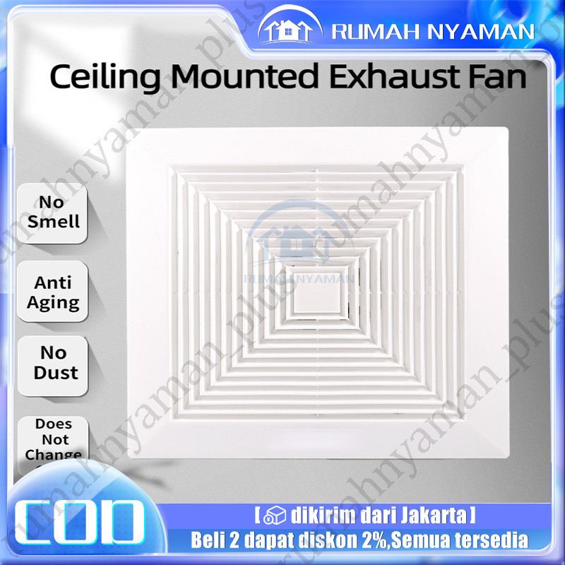 Exhaust Fan Dinding / Kipas Angin Hexos 8 Inch / 10 Inch / 12 Inch