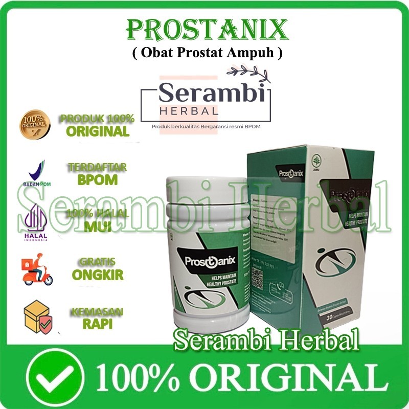 Prostanix Asli 100% Original Obat Prostat Herbal Resmi BPOM(GRATIS ONGKIR) Original