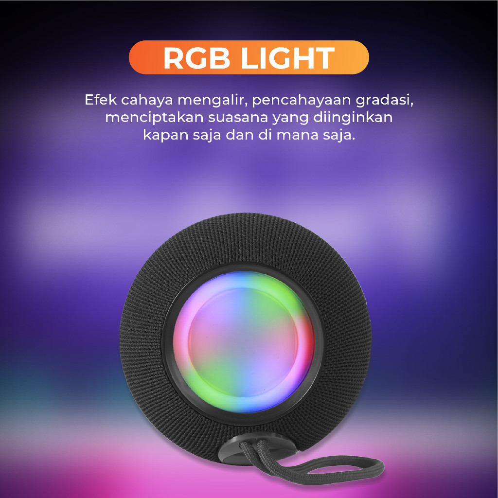 Kisonli x Jertech Speaker Bluetooth 5.1 VN131 Stereo Surround Sound Effect