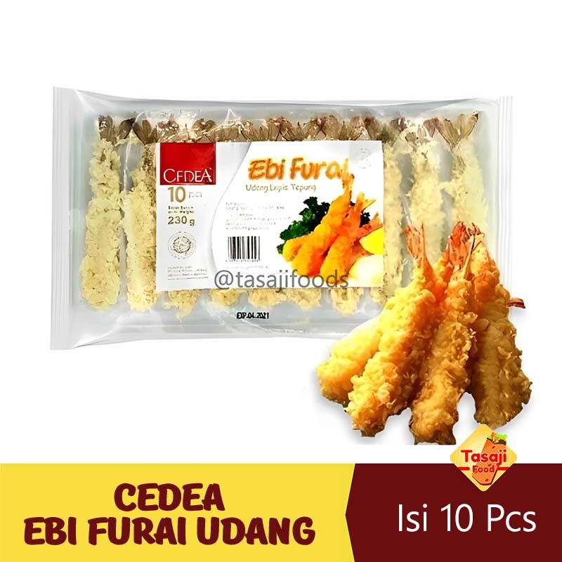 

CEDEA Breaded Shrimp Ebi Furai Udang - Lapis Tepung Isi 10 pcs