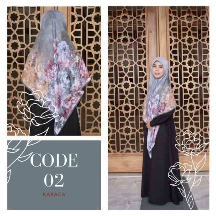 Jilbab Segi Empat Premium | KARACA Hijab Original Turki - 04