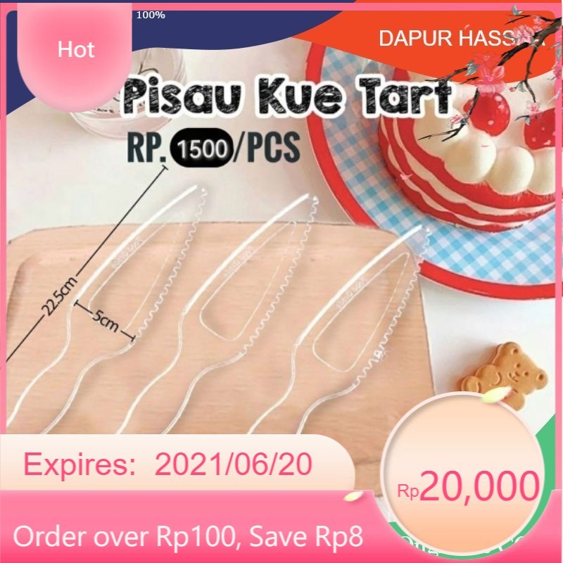 Pisau Kue Tart Pisau Kue Plastik