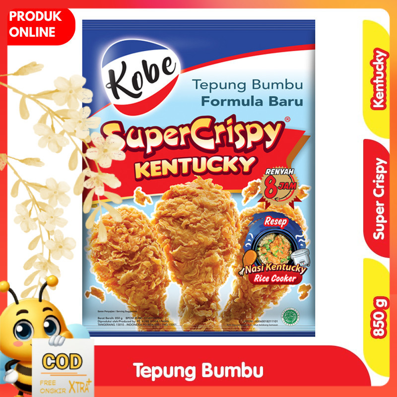 

Kobe Tepung Bumbu Kentucky Super Crispy 850 g