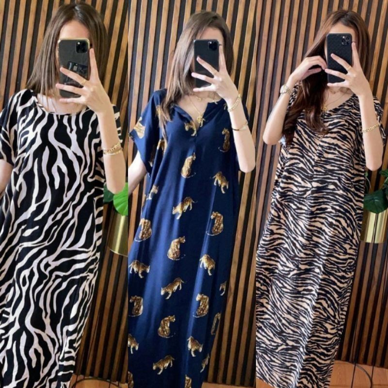Daster Panjang Busui Semata Kaki Non Ruffle