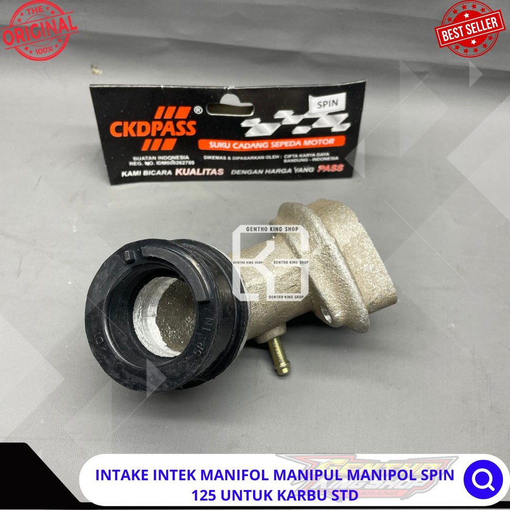 INSULATOR INTAKE INTEK MANIFOL MANIPUL MANIPOL SPIN 125 CKDPASS