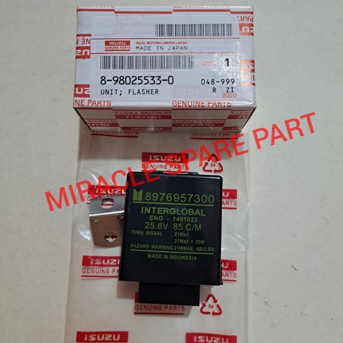 Baru Flasher Sen Sein Flasher Unit Isuzu ELF GIGA NMR71 GIGA