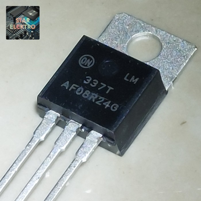 DnG27 LM 337T OnSemi Original To-220 LM337T Linear Voltage Regulator LM337TG - 2 pcs