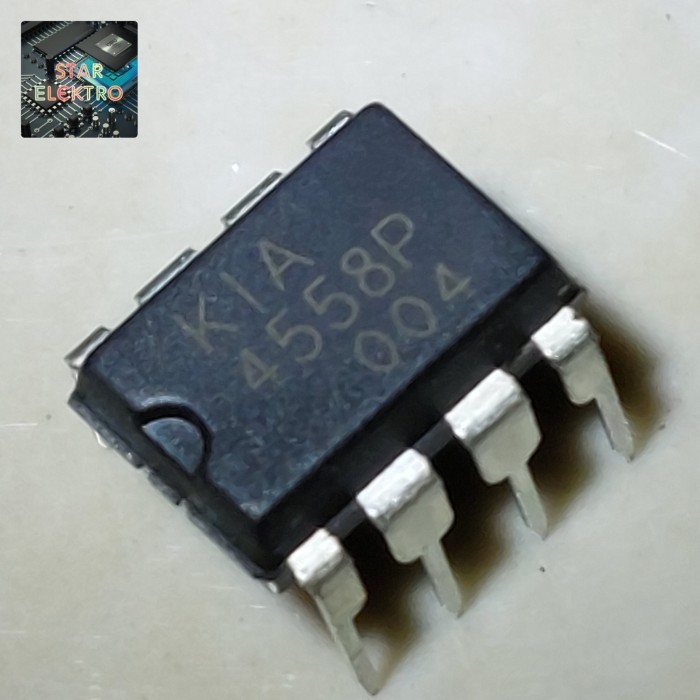 

DnG27 KIA 4558P Dip-8 KIA4558P IC Low Noise Dual OpAmp 4558 KEC KIA4558
