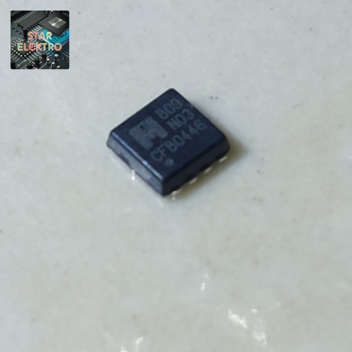 DnG27 B09 N03 DFN 3x3 QFN-8 EMB09N03V 30V 50A N-Channel IC FET Mosfet B09N03 B09N03V