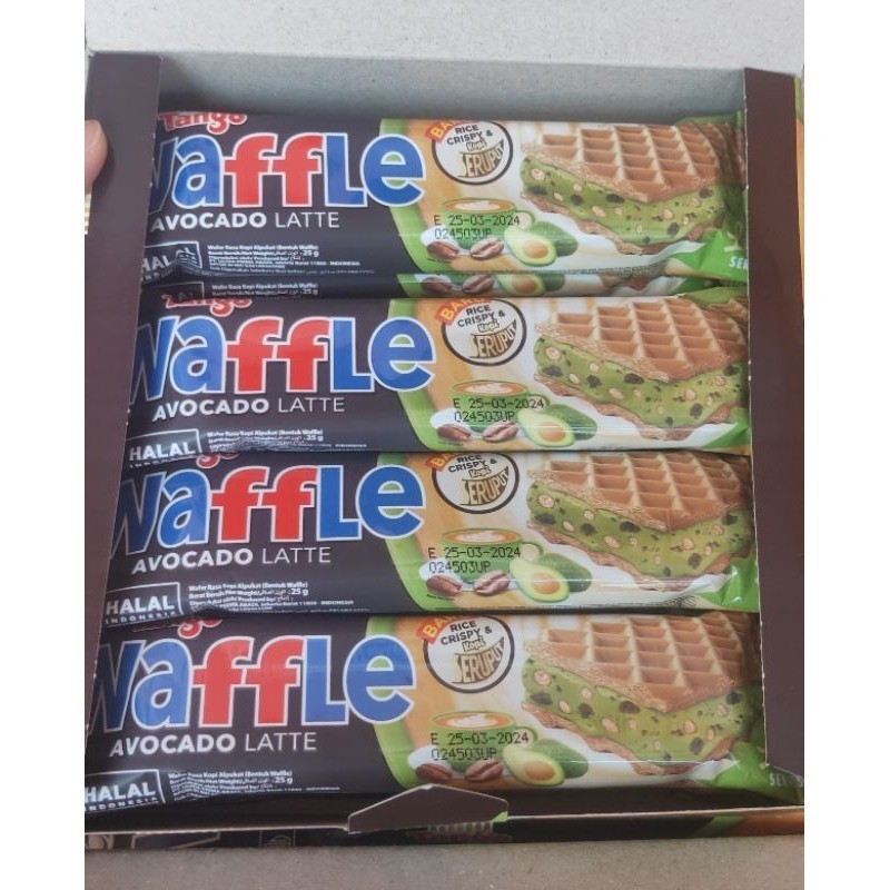 

agen distributor makanan ringan biskuit wafer waffle tango avocado latte pack murah pusat grosir termurah murah meriah