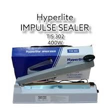 <KSE> Hyperlite Alat Pres Plastik/Impulse Sealler Body PLASTIK TIS-202 (20CM) TIS-302 (30CM)