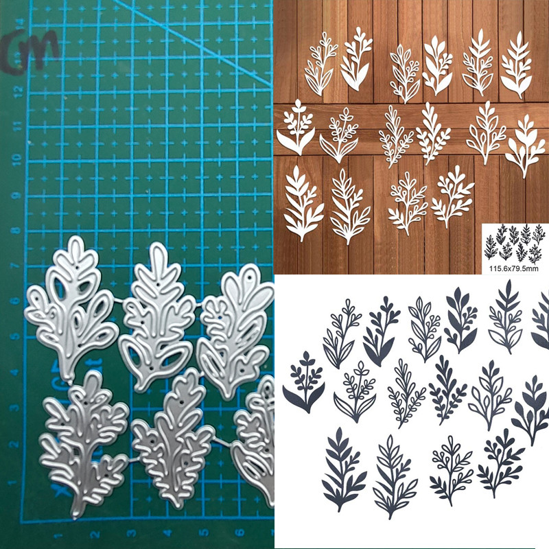 

leaf DIY Cards Scrapbooking Decor Embossing Dies Cut Stencils Folder Craft Delicate Metal Die Cutting Dies