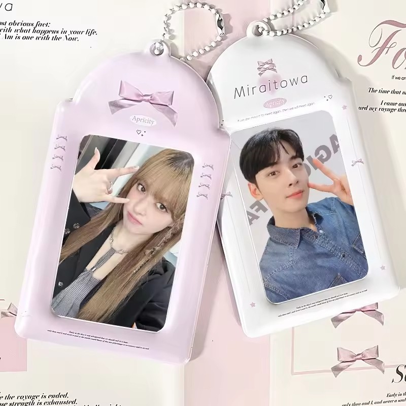

【READY STOCK】Tempat Kartu Y2K 3 Inch - Photocard Kpop / Anime Card Holder + Gantungan Unik