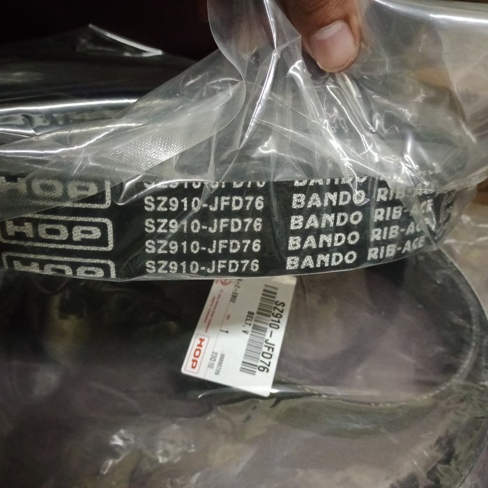 V BELT SZ910-T7006 / SZ910-JDF76 ASLI HOP BERKUALITAS