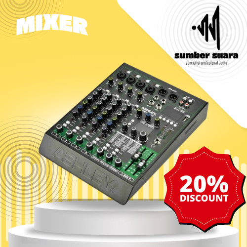 MIXER AUDIO ASHLEY KING 4 SM Mixer ASHLEY KING-4SM KING 4 SM 4 Channel