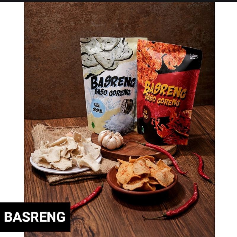

(NDGIO) BASRENG|BAKSO GORENG|BASO GORENG BANDUNG|PEDAS/ORIGINAL|75gr