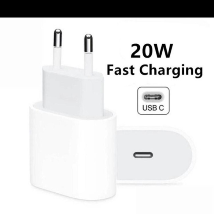 P R O M O KEPALA CHARGER IPHONE 13 14 20W ADAPTER FAST CHARGING 20 WATT ORIGINAL