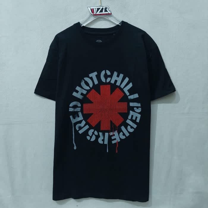 T Shirt Band Official RHCP - STENCIL Original