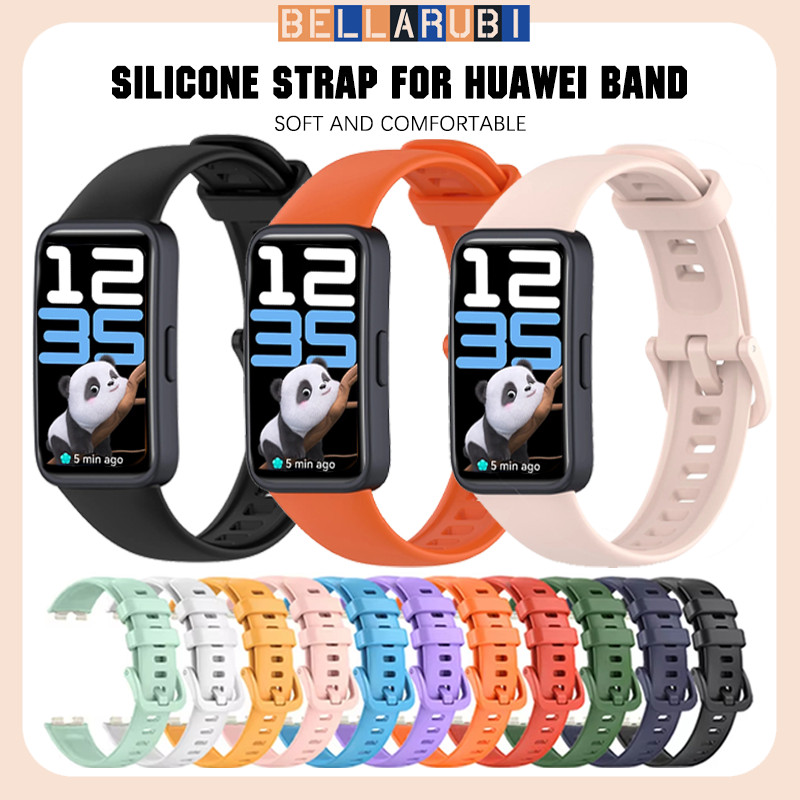 Rubber Band Strap for Huawei Band 10 /Huawei Band 9 /Huawei Band 8 /Huawei Band 10 9 8 NFC/Huawei Ba