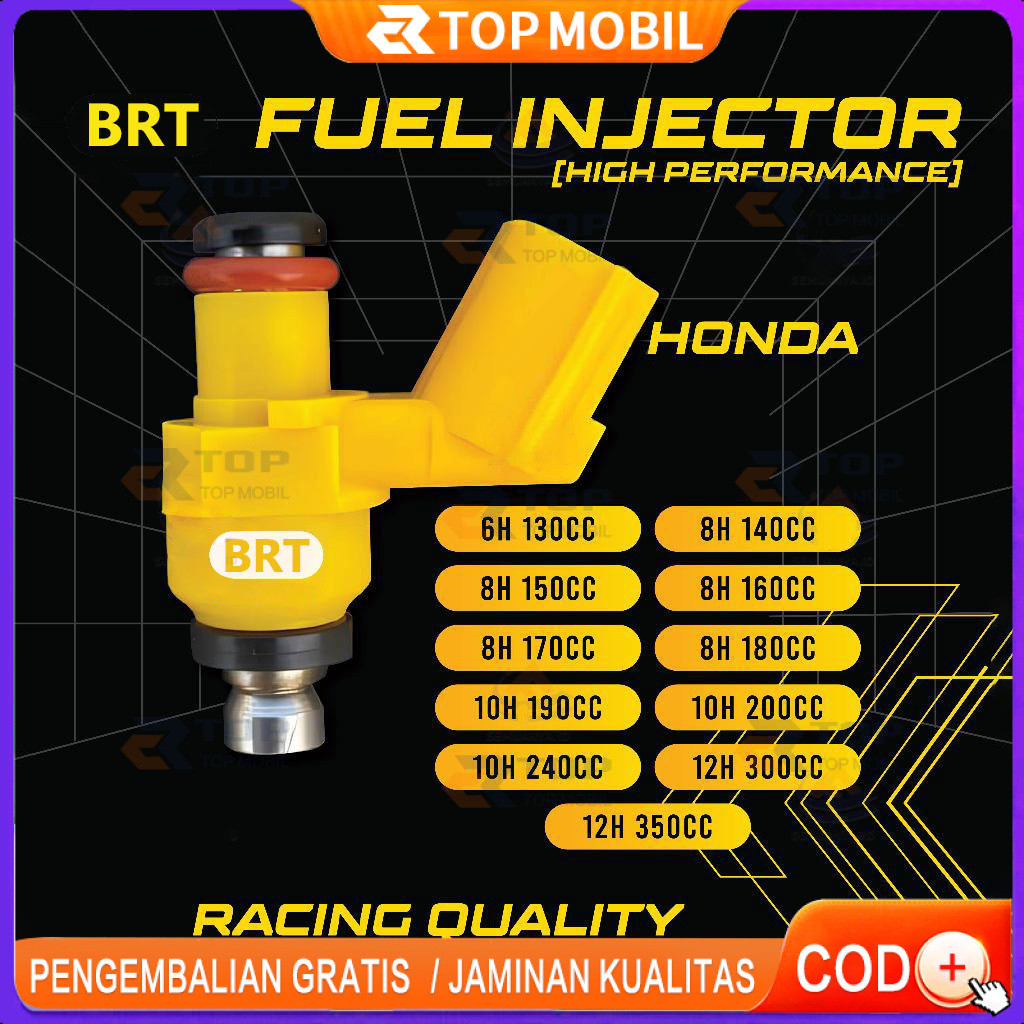 Injektor HONDA CPO BRT Racing PCX Beat Vario 110 125 150 160 CB150 CBR Sonic Supra GTR Genio Scoopy 