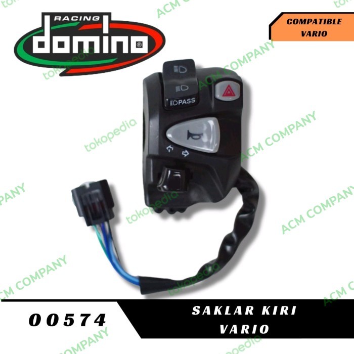 Saklar Kiri Domino Model Hazard Pnp Soket Vario 125 150 New