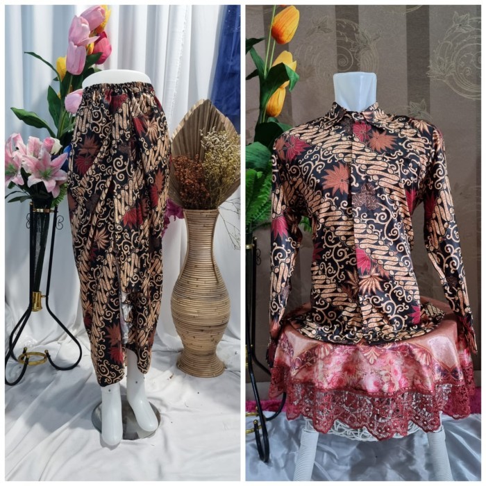 rok wiron Couple kemeja batik pria dewasa/kemeja batik - GH62, M