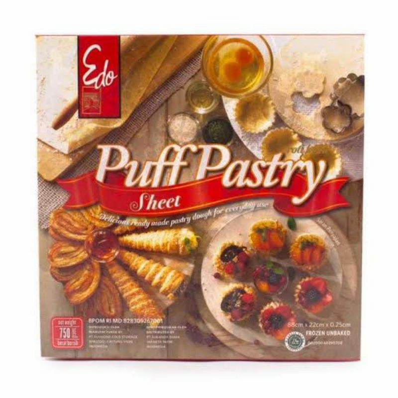

pekanbaru / EDO PUFF PASTRY SHEET / ADONAN PUFF PASTRY SIAP JADI