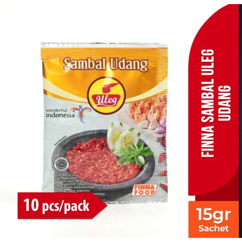 

Sambal uleg udang [10x18g]