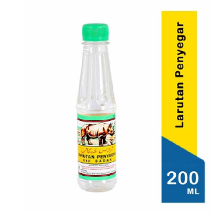 

Larutan Penyegar Cap Badak Botol 200 ml. 1 dus isi 48 pcs.