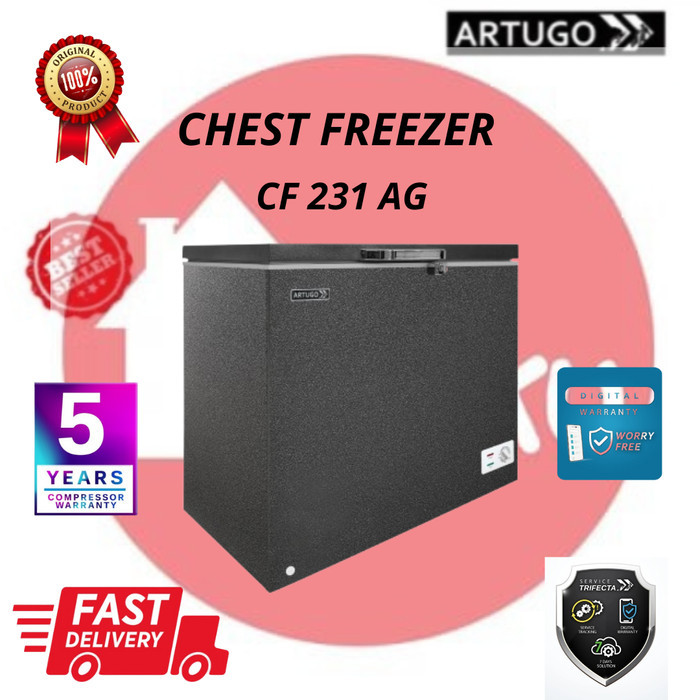 Chest Freezer ARTUGO CF 231 AG BOX FREEZER