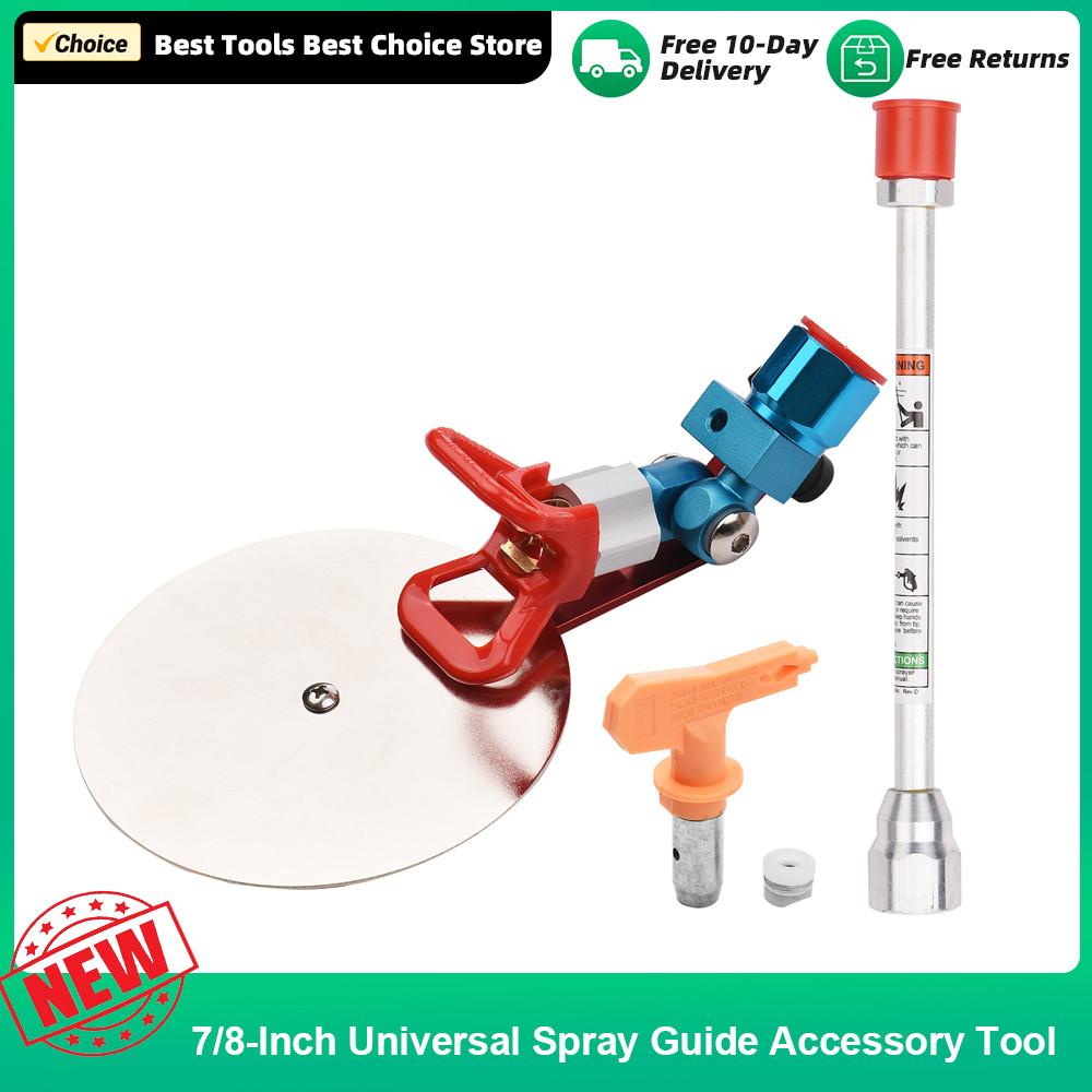 Spray Guide Accessory Tool for Airless Paint Sprayer Anti-Splash Baffle Airless Paint Sprayer Power 
