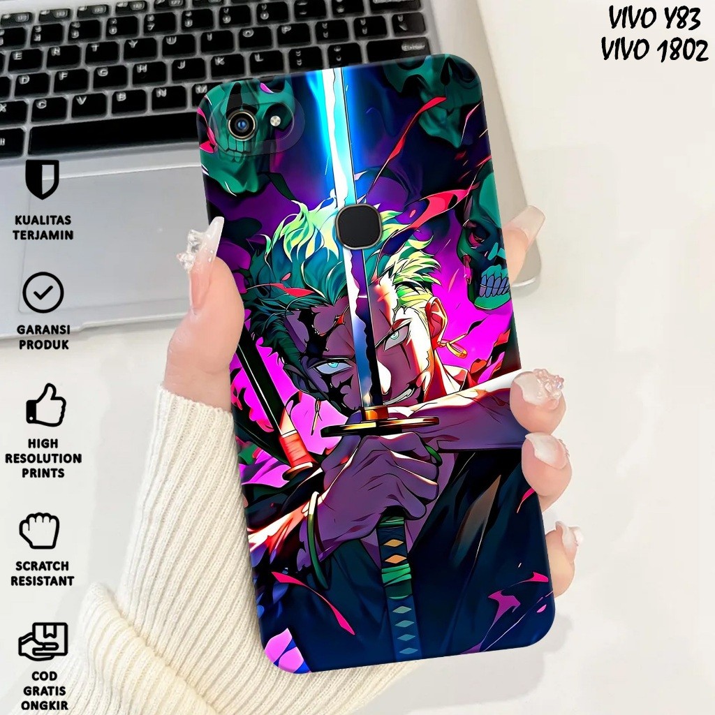 CASE VIVO 1802 - Casing Vivo 1802 Motif ZORO - Case Hp 1802 - Casing Hp 1802 - Softcase Vivo 1802 - 