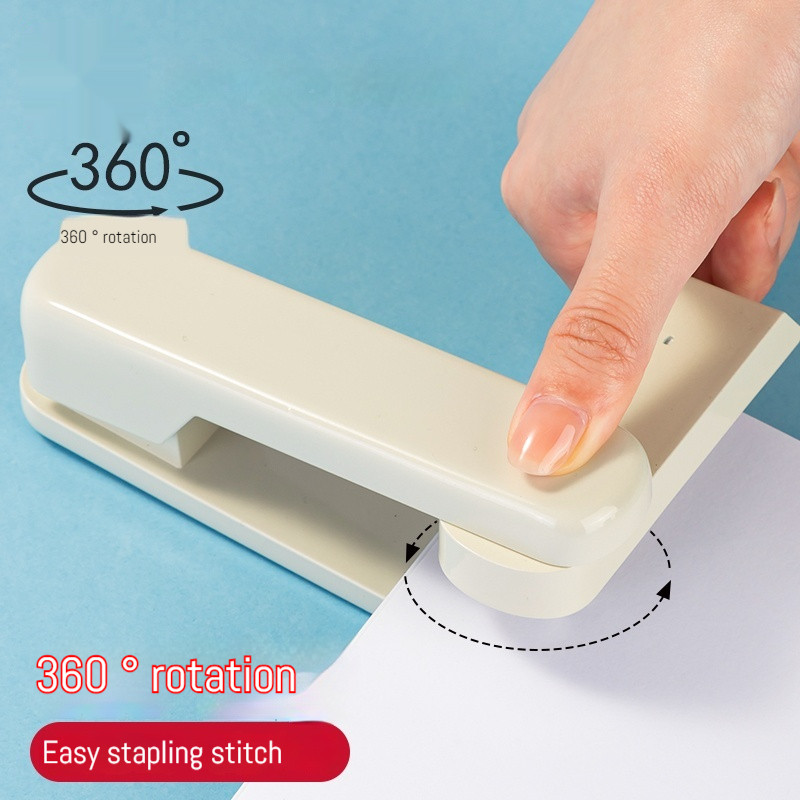 

360 ° Rotating Medium Stapler TA304 Student Multi functional Office Supplies Stapler Effortless Mid seam Binding Supplies