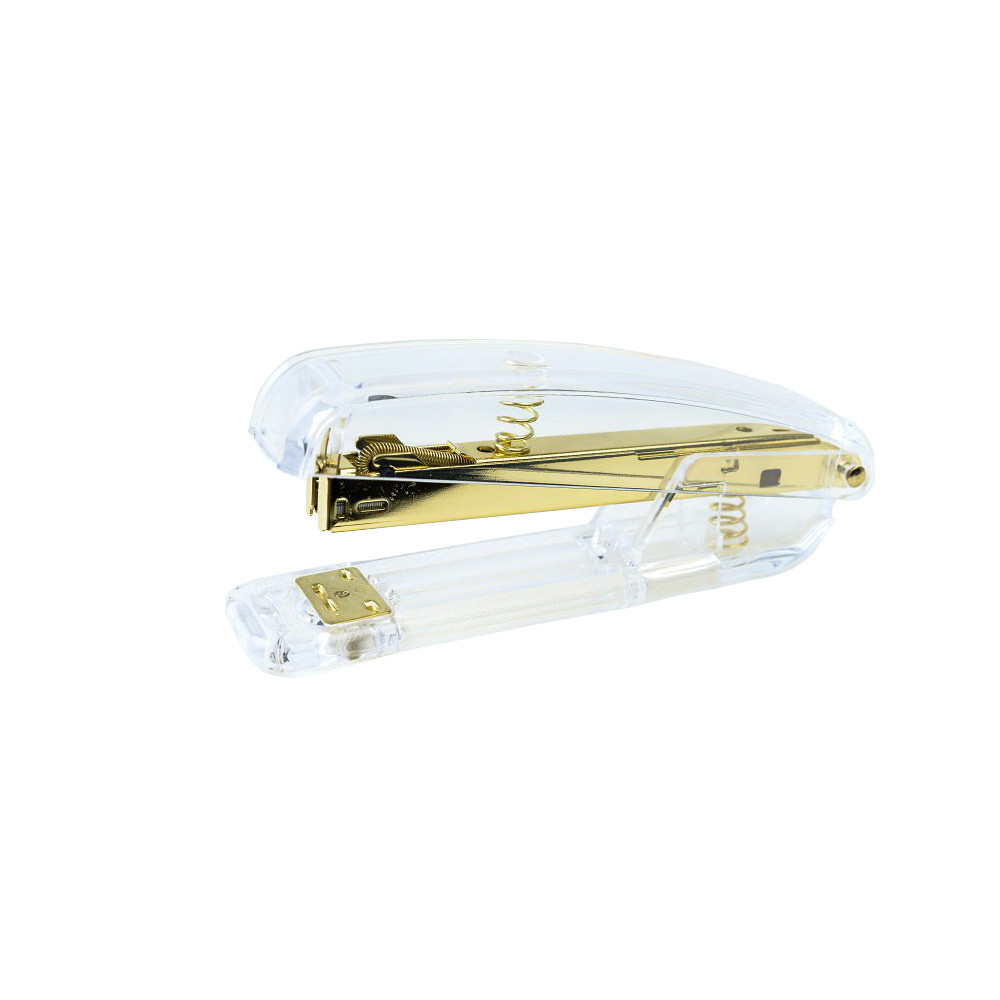 

School Supplies Office Accessories Construction Stapler furniture fourniture scolaire Stationery Transparent Stapler Office