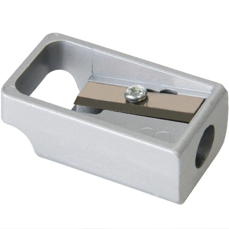 

Metal Pencil Sharpener Zinc Alloy Made Plane Pen Knife High Quality Steel Blades Office Series