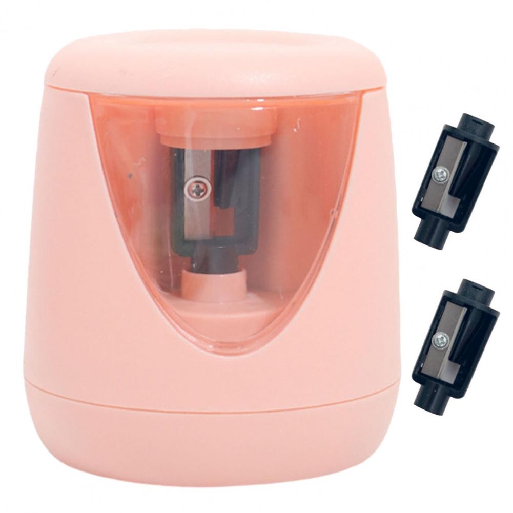 

Kids Electric Pencil Sharpener With Cutter USB Rechargeable Automatic Pencil Sharpener School Student Stationery