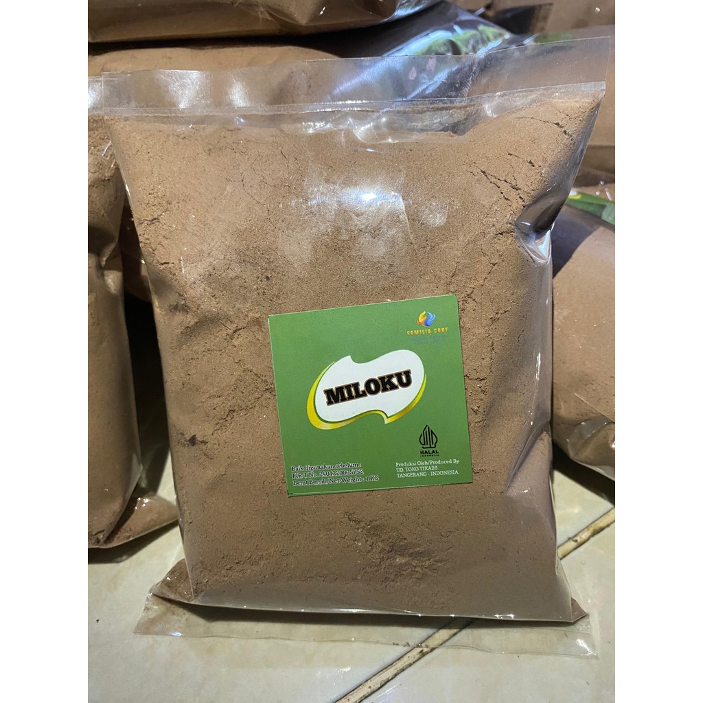 

TERLARIS - BUBUK MILOKU 1 KG REPACK - BUBUK MINUMAN RASA MILOKU 1 KG SUSU BUBUK COKLAT RASA MILOKU