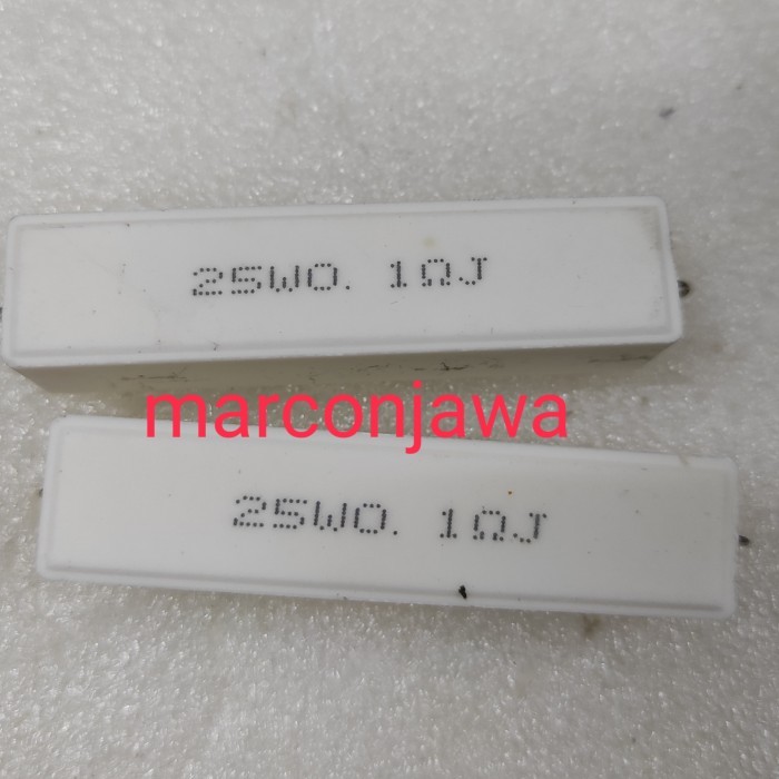 AS01 resistor 25W 0,1 ohm putih