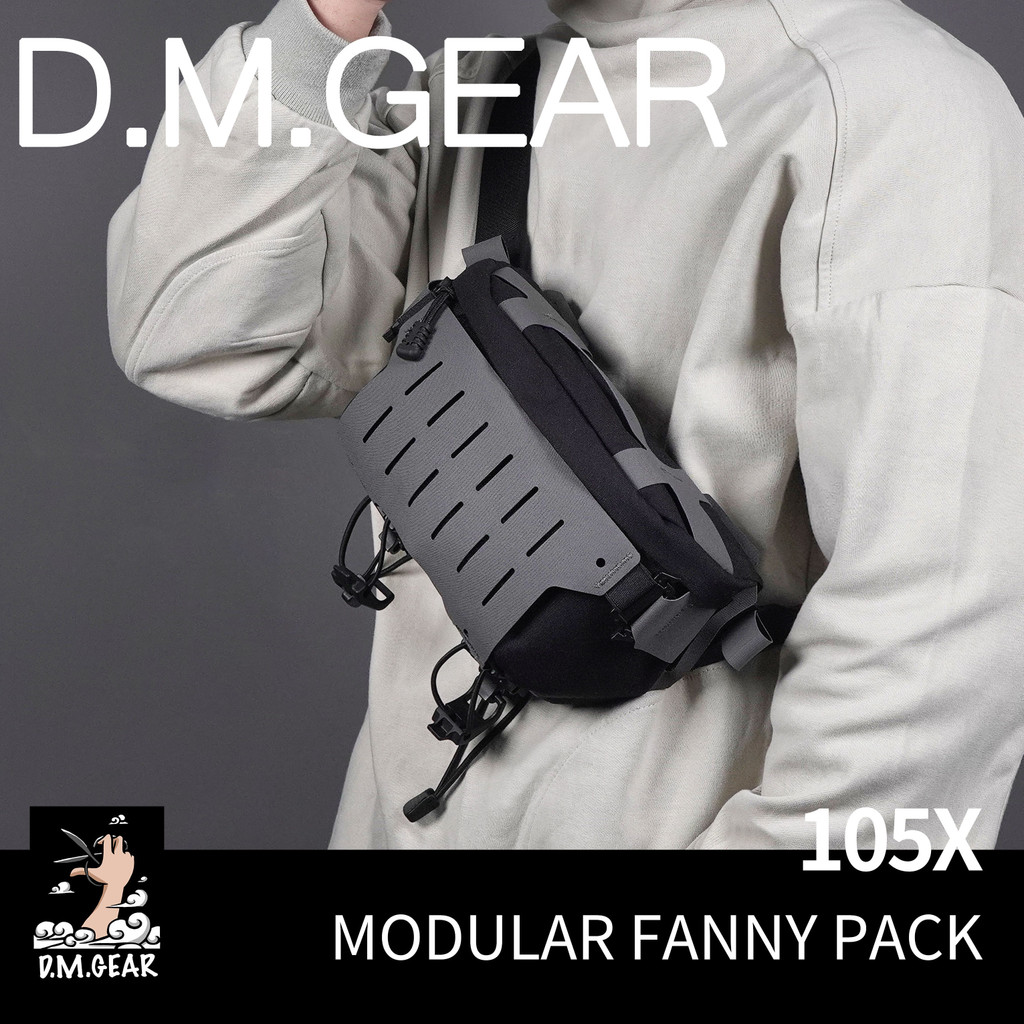 DMGear 105x Funny Modular Personalized Bag for Fans Work Travel Scroll Multifunctional Tactical Bag 