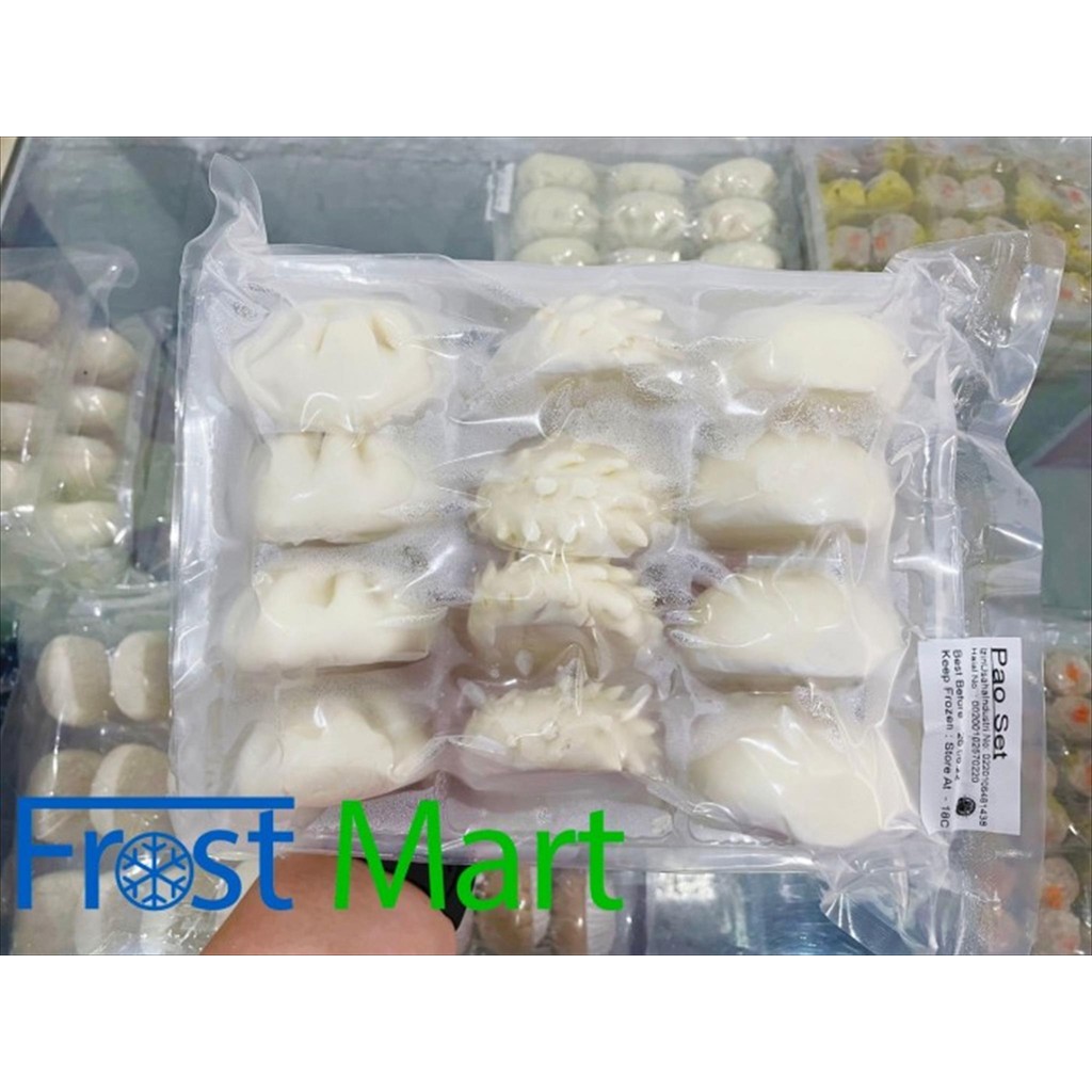 

Pao Set / Bakpao Campur 12Pcs Dimsum Frozen