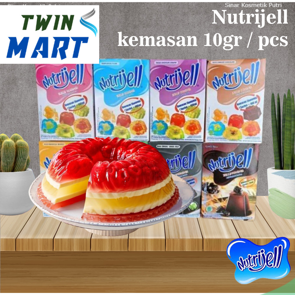 

Nutrijell Pudding Powder / 1 box isi 12 Sachet 10gr