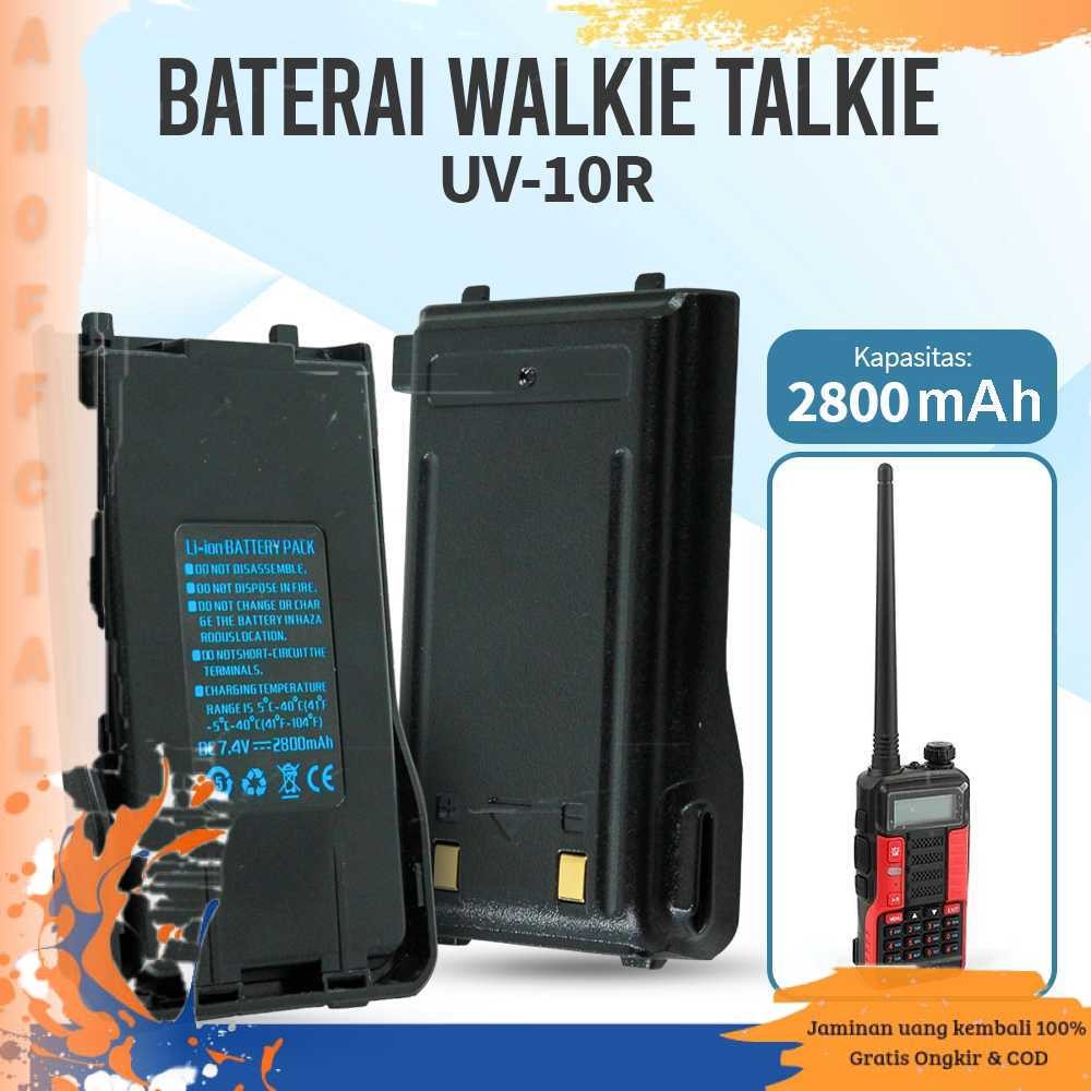 AH - Pofung Baterai Walkie Talkie UV-10R 7.4V 2800mAh