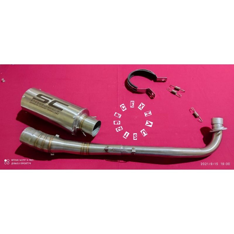 knlpot racing SC PROJECT VEGA BLADE JUPITER Z SUPRA REVO KHARISMA SMASH SHOGUN