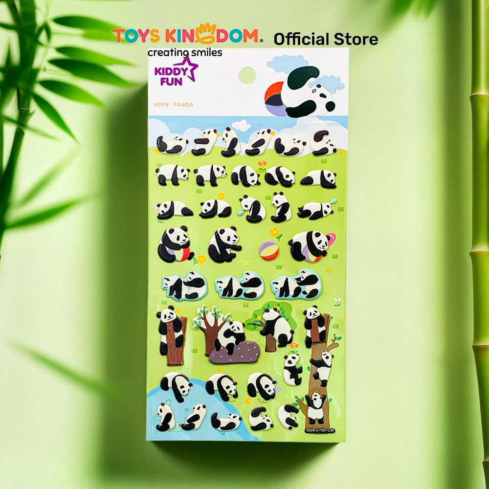 

Toys Kingdom Kiddy Fun Funny Stiker Home Panda - Mix Stiker Dekoratif Lucu Cute Stickers Deco Sticker Pack Journal Book