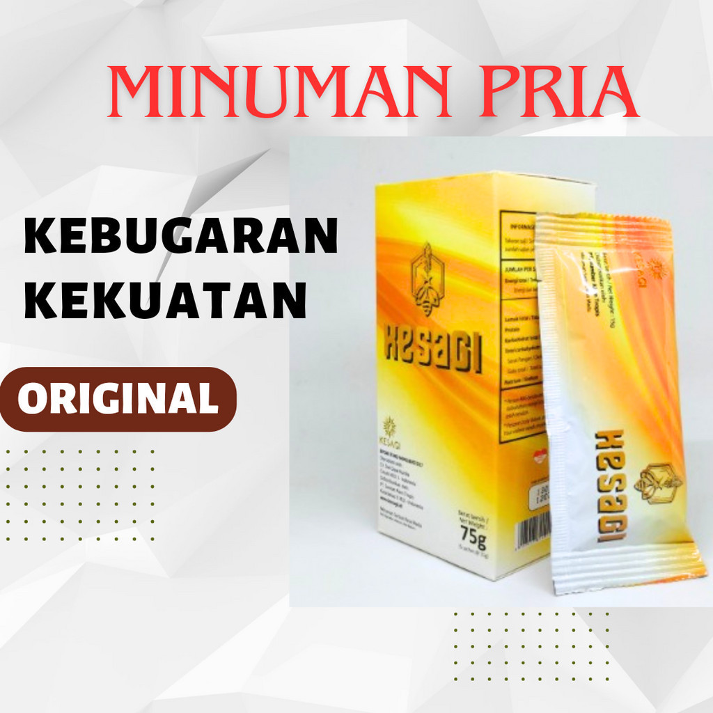 

Kesagi Madu Alami Pria Minuman Serbuk Rasa Madu