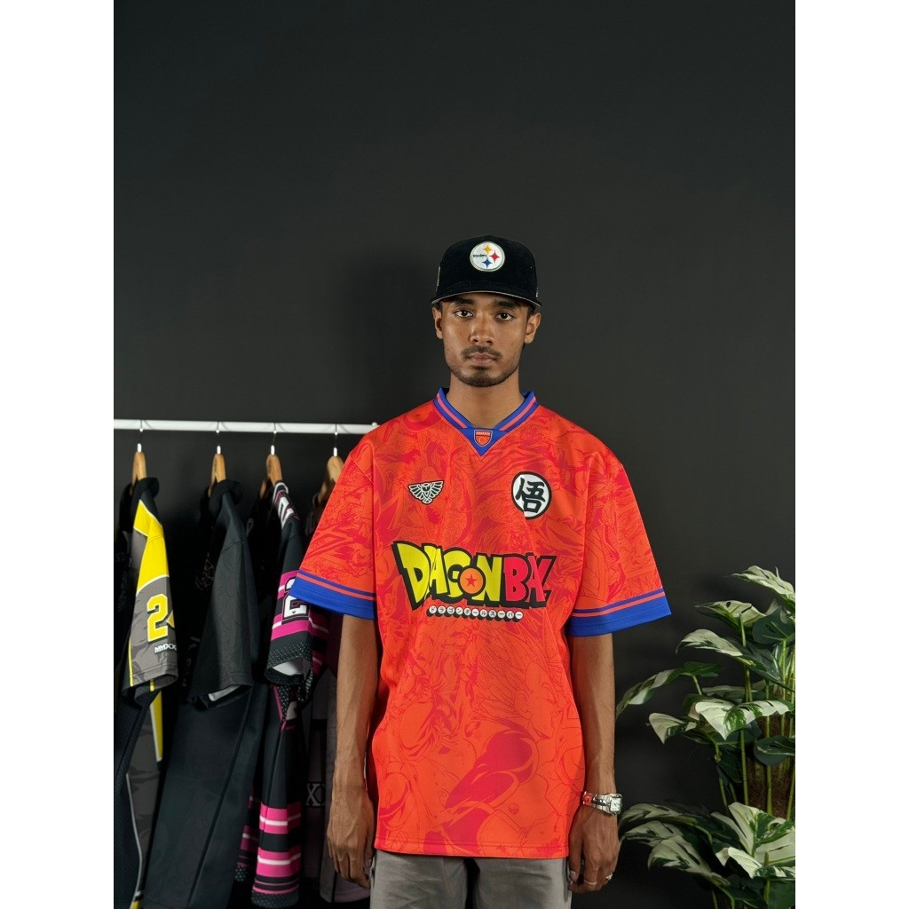 JERSEY OVERSIZE / KAOS BOXY NFL OVERSIZED  “DRAGON BALL”