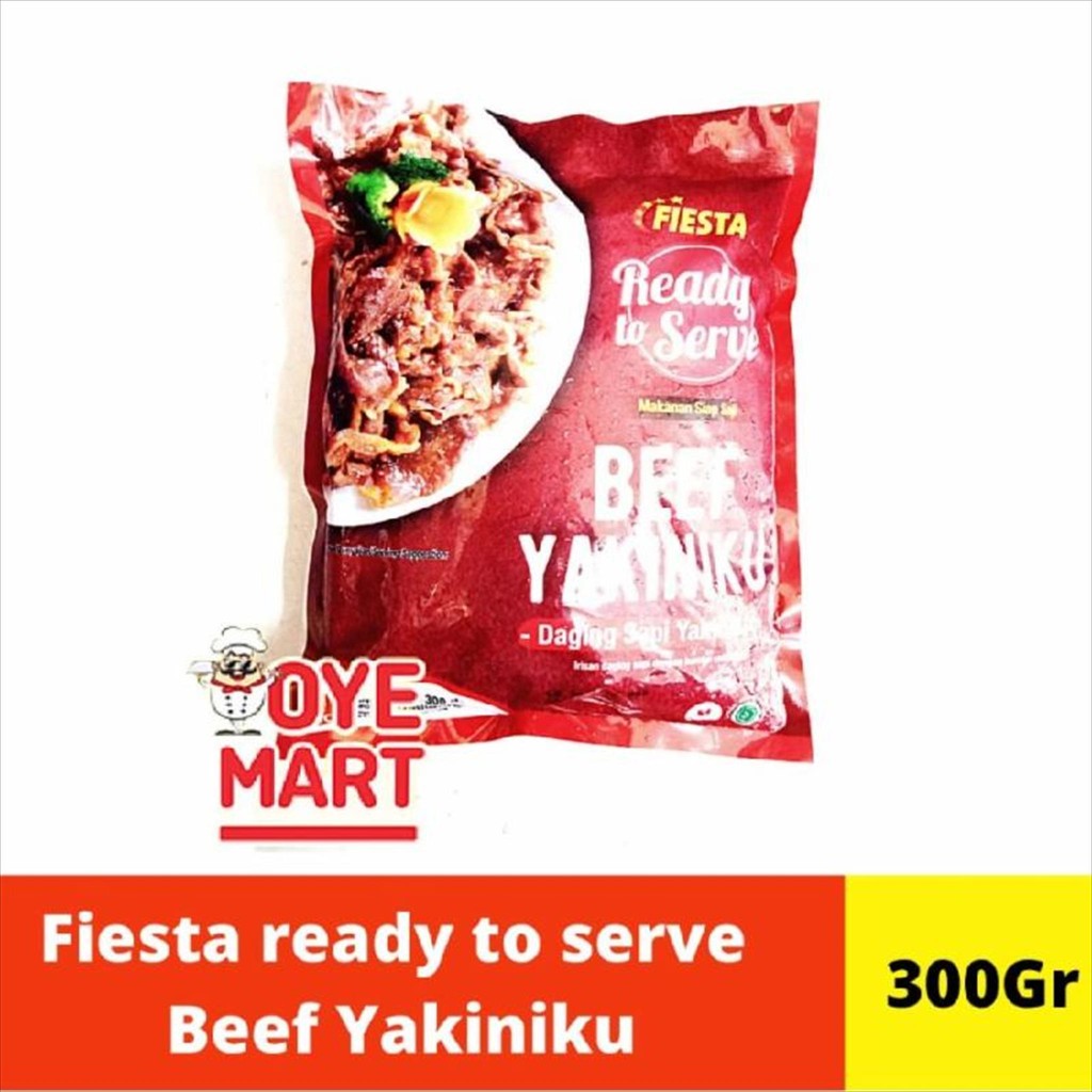 

PROMO !!! FIESTA READY TO SERVE BEEF YAKINIKU 300GR / DAGING SAPI IRIS