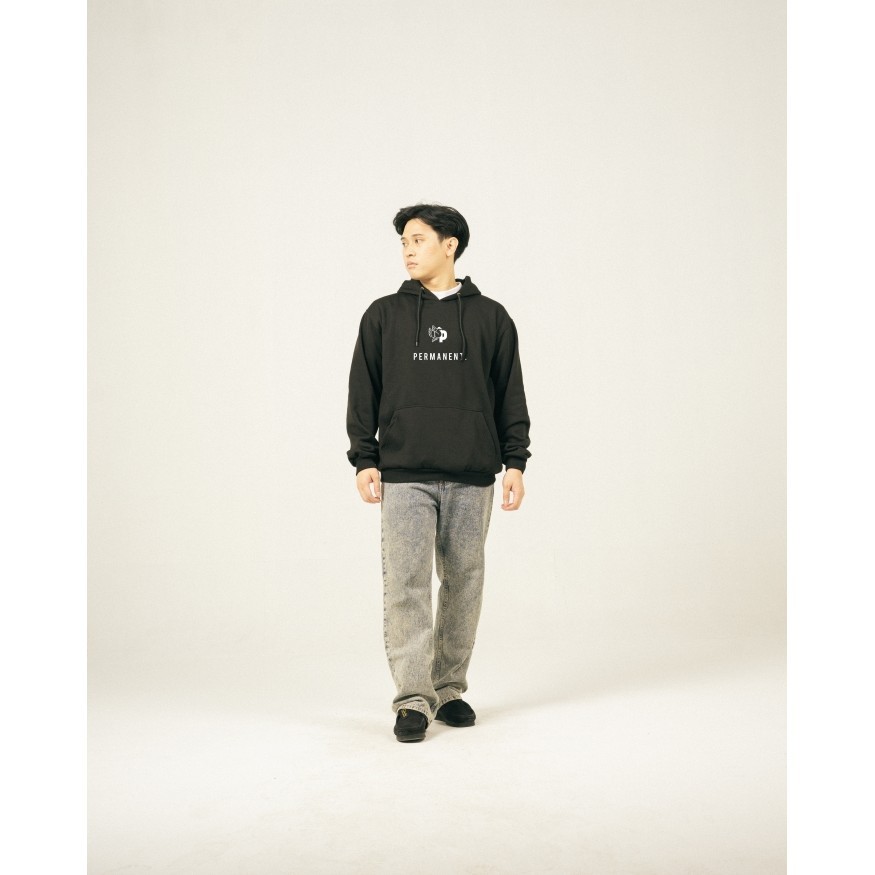 UNKL347 Jacket Hoodie Black Model Simpel Bahan Fleece JOOS