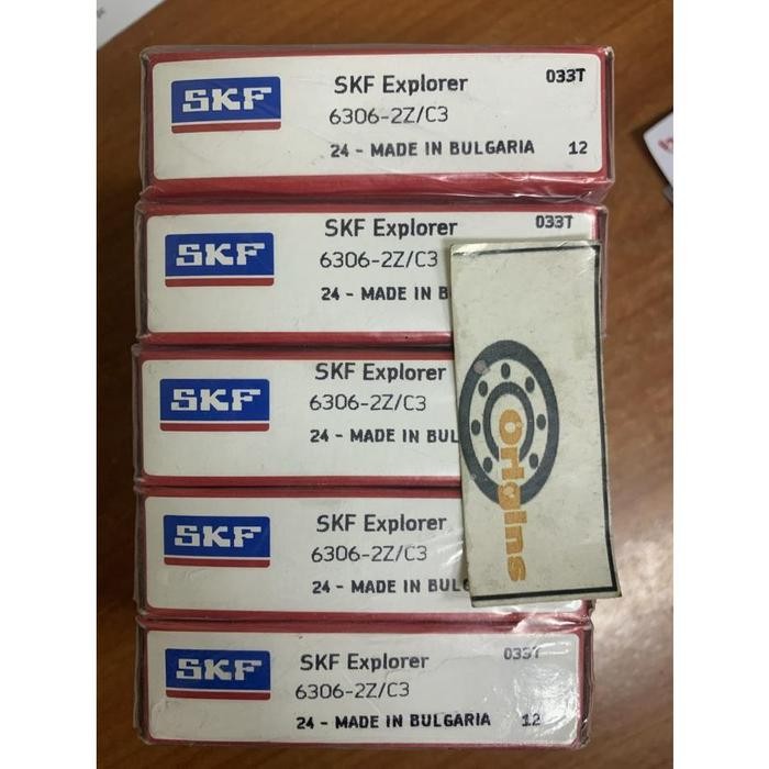 BEARING 6306 ZZ C3 6306 2Z/C3 SKF ORIGINAL BARU
